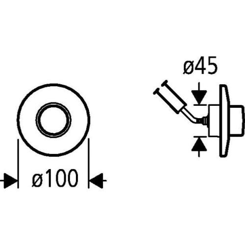 Grohe Adagio Air Button Chrome 37761000