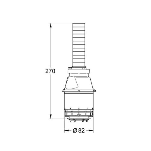 GROHE 42137 Adagio Cistern Discharge Valve