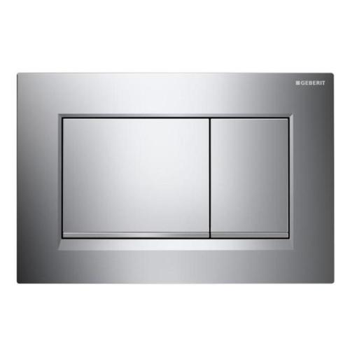 Geberit Sigma30 Dual Flush Plate Gloss Chrome/Matt 115.883.KH.1