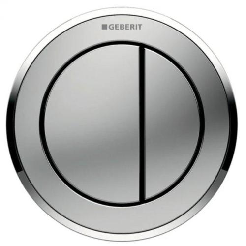 Geberit Type 10 Remote Dual Flush Button Matt Chrome 116.055.JQ.1