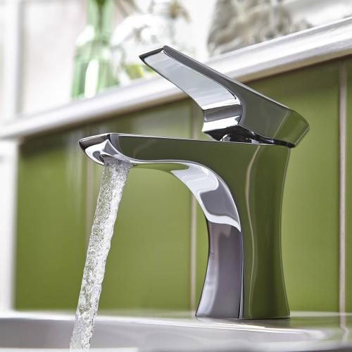 Bristan Hourglass Basin Mixer Tap Chrome HOU ES BAS C