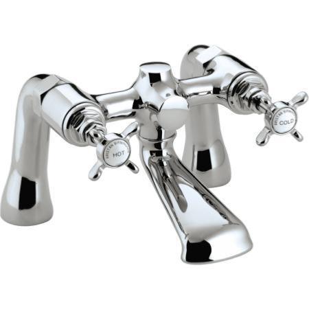 Bristan 1901 Pillar Deck Mounted Bath Filler Tap Chrome N BF C CD