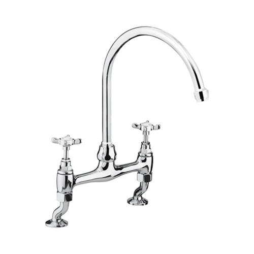 Bristan 1901 Deck Sink Mixer Tap Chrome Plated N DSM C