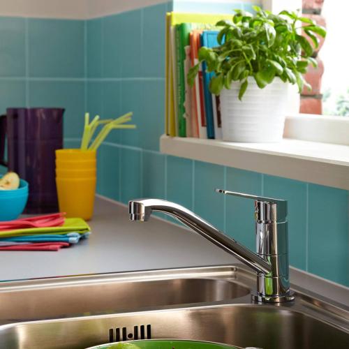Bristan Cinnamon Kitchen Mixer Tap Chrome CNN EFSNK C