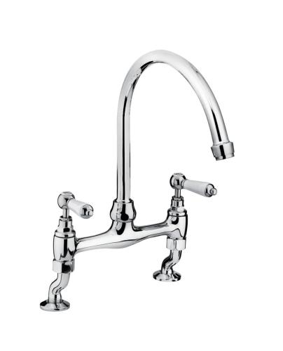 Bristan Renaissance Deck Kitchen Sink Mixer Chrome RS DSM C