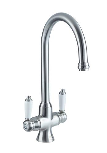 Bristan Renaissance Easyfit Kitchen Sink Mixer Brushed Nickel RS SNK EF BN