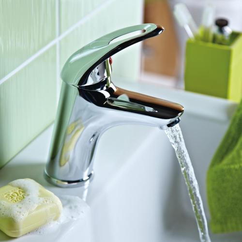 Bristan Java Mono Basin Mixer & Clicker Waste J BAS C