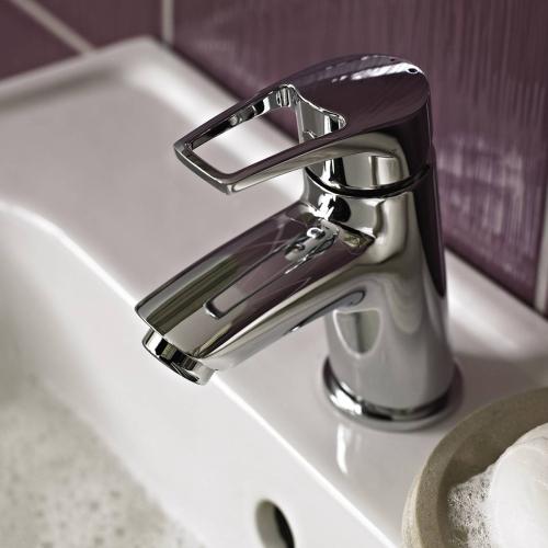 Bristan Smile Basin Mixer Tap Chrome SM BAS C