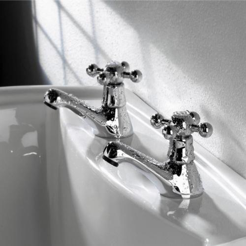 Bristan Regency Basin Taps Chrome R 1/2 C