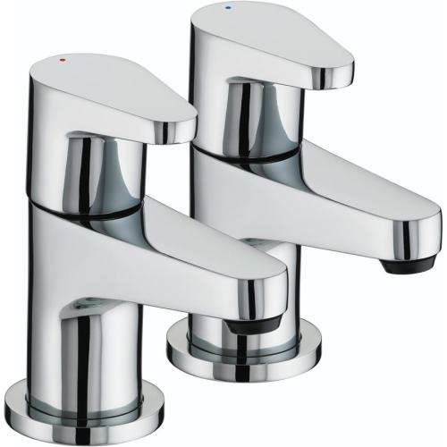 Bristan Chrome Plated Quest Bath Taps QST 3/4 C