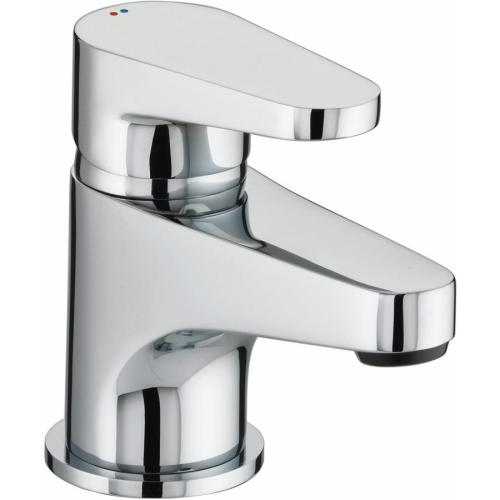 Bristan Quest Basin Mixer Tap with Clicker Waste Chrome Plated QST BAS C