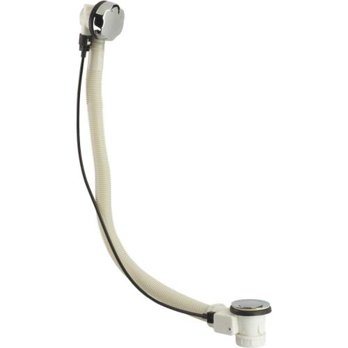 Bristan Luxury Pop-Up Bath Waste with Brass Plug and Handle Chrome Plated W BATH06 C