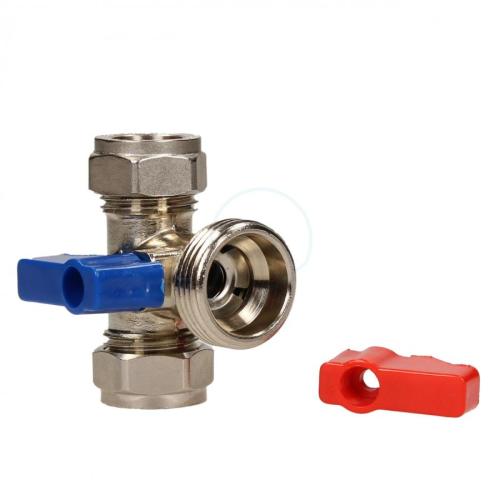 15mm Washing Machine Tee Valve 703SH