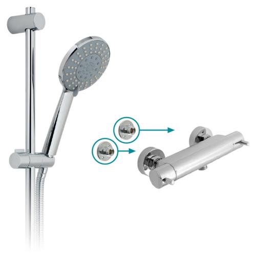 Vado Celsius Exposed Thermostatic Shower Set 1/2? CEL-1701-1/2-11-C/P
