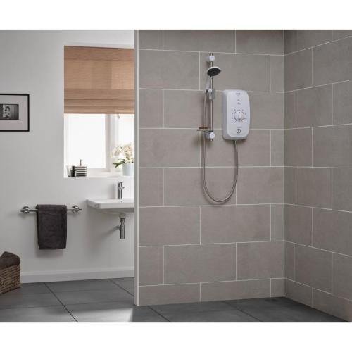 Triton Omnicare Ultra Thermostatic Electric Shower 8.7kW CINCULT08W