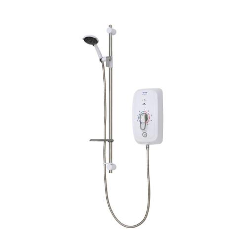 Triton Omnicare Ultra Plus Thermostatic Shower with Extended Kit 8.7kW (Digital Waste) CINCULTPD08W