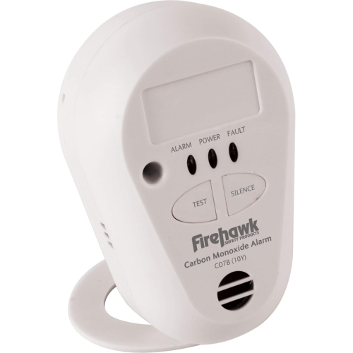 Firehawk CO Alarm Long-life Sealed-in Battery CO7B-10Y - App Compatible