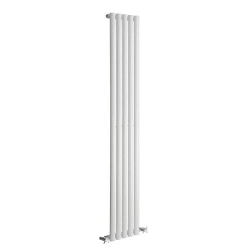 DQ Heating Cove Single Vertical 1500mm x 295mm White 1808BTU COVE150/5-W