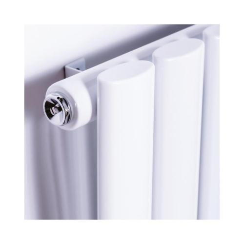 DQ Heating Cove Single Vertical 1800mm x 295mm White 2184BTU COVE180/5-W