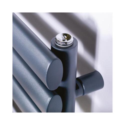 DQ Heating Cove TR Towel Rail 1120mm x 500mm Anthracite 1877BTU COVETR50/120-A