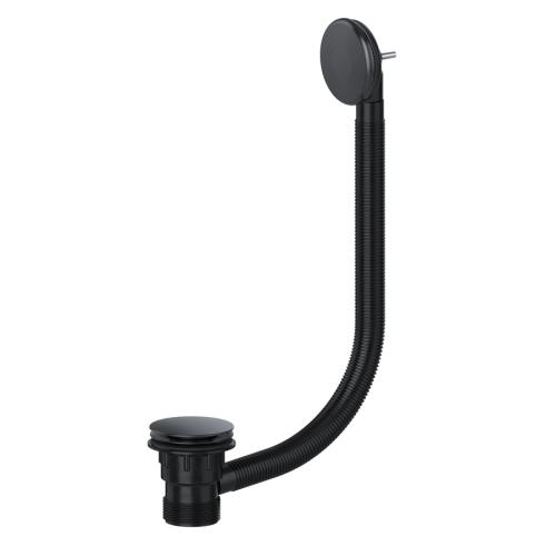 Viva Clicker Combination Bath Waste (Matt Black) CWB02/B