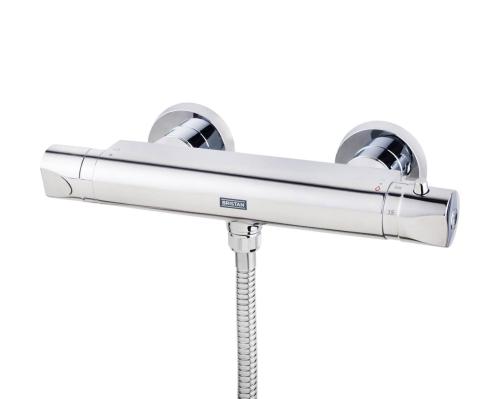 Bristan Artisan Thermostatic Surface Mounted Bar Shower Valve & Fast Fit Connections AR2 SHXVOFF C