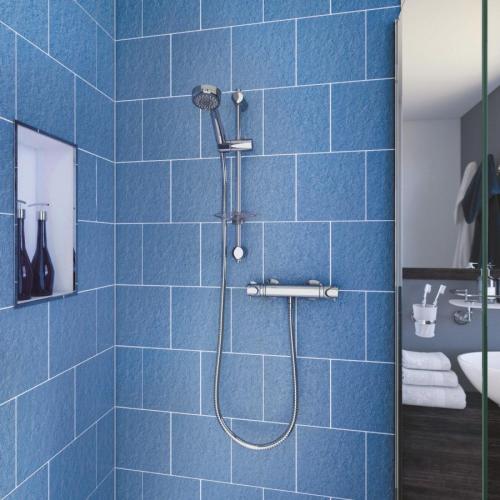 Triton Dene Cool Touch Bar Mixer Shower Chrome UNDETHBMCT