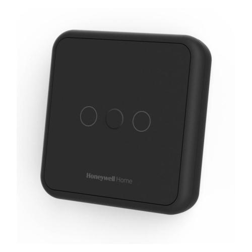 Honeywell Home DT4 Black Hard Wired Thermostat DT40BT22