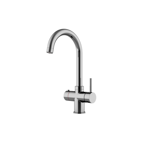 Calmag 3in1 Swan Neck Boiling Water Tap Chrome DWFK-CALHWT-CP-SWAN