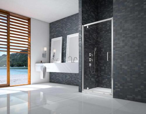 Merlyn Ionic Essence 900mm Framed Pivot Door DWH06E0