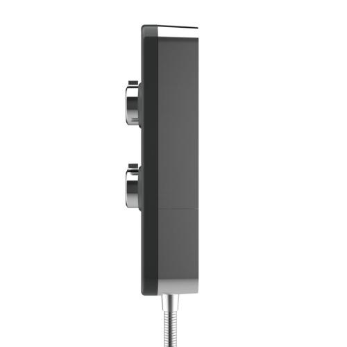 Aqualisa E2 Electric Shower with 3 Mode Handset 8.5kW Multifit in Grey E2G85