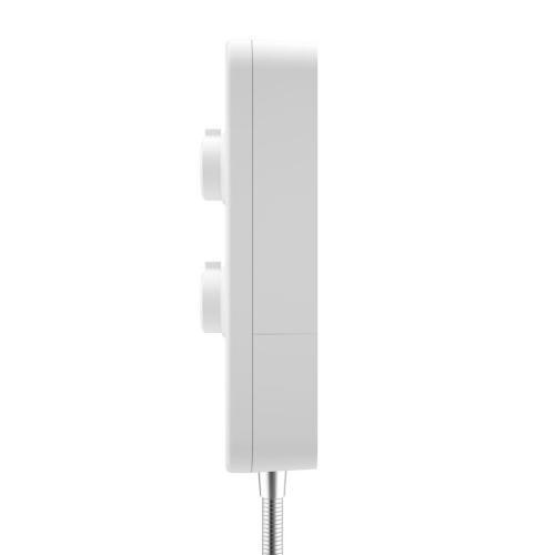 Aqualisa E2 APL Electric Shower with 3 Mode Handset 9.5kW Multifit in White E2W95