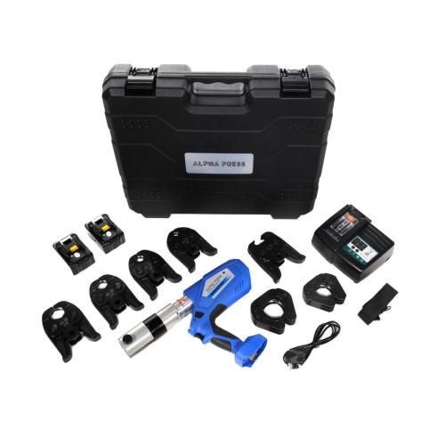 Alpha Press AP-P-1554 (ED-1550 ) 18v Pressing Tool 15-54mm M-Profile Set (Includes Batteries &