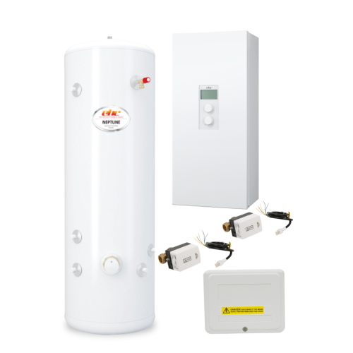 EHC Comet PV 14.4kW with 120L Electric Boiler Indirect Cylinder EHCEPV14.4/120IND