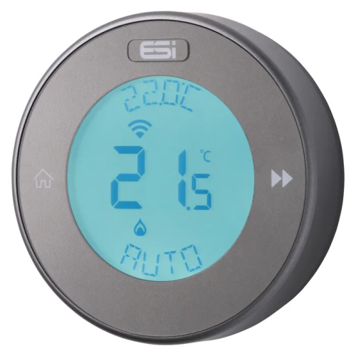 ESI Cirrus Wired Programmable Room Thermostat Grey ESRTP8-G