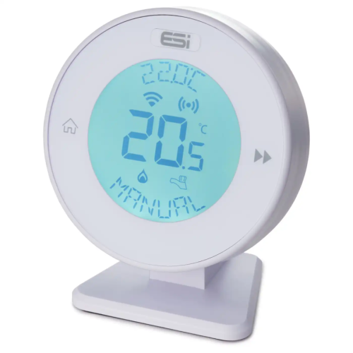 ESI Mistral Wireless Programmable Room Thermostat White ESRTP8W-W