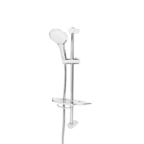 Bristan Single Function Extended Slide Bar Shower Kit EV KIT-EEFB C