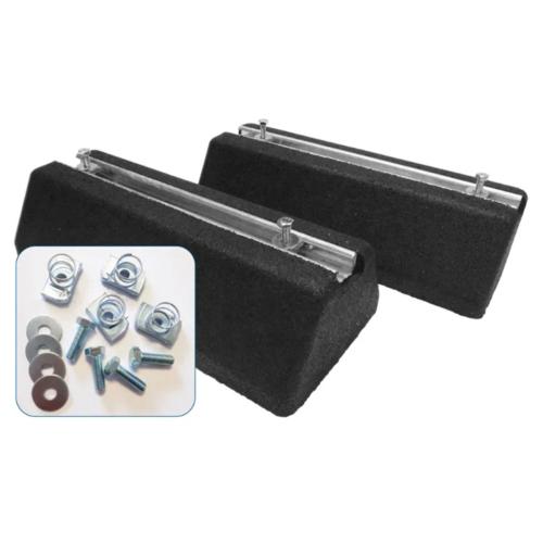 DiversiTech Flexi Foot Kit 600 Narrow (3xFF600ASN + Fixing Kit) FF-600-3-ASN-KIT