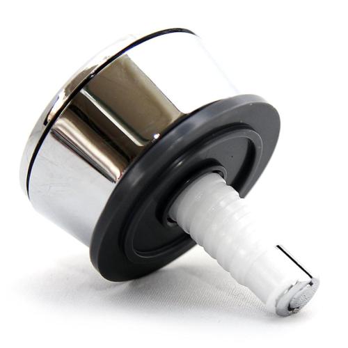 Wirquin Jollyflush Dual Flush Chrome Push Button, Toilet Flushing Button 10717795