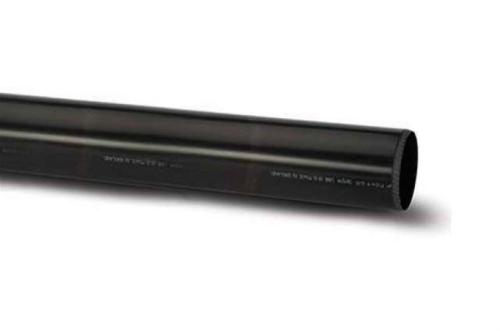Polypipe Plain Ended Pipe 4in/110mm. 3m Length P430B