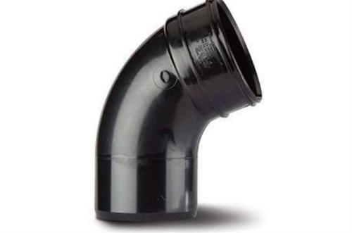 Polypipe Double Socket Bend 4in/110mm. 112?? SWB23B