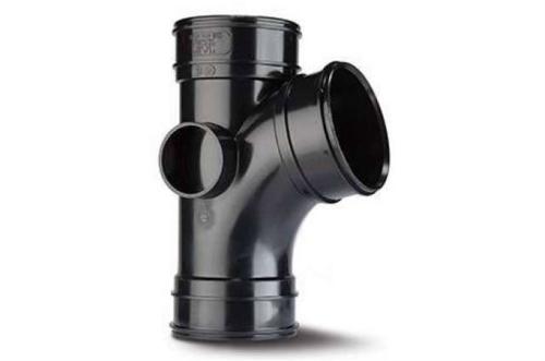 Polypipe Single Branch 4in/110mm. 104?. (Triple Socket) SWT35B