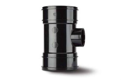 Polypipe Single Boss Pipe 4in/110mm. Double Socket 50mm BP424B