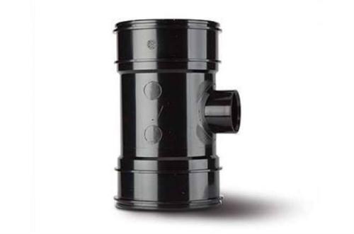 Polypipe Single Boss Pipe 4in/110mm. Double Socket 40mm BP422B