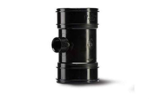 Polypipe Single Boss Pipe 4in/110mm. Double Socket 32mm BP420B