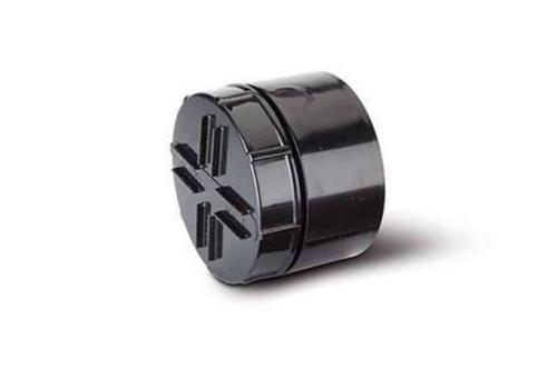 Polypipe Screwed Access Plug And Cap 4in/110mm. Solvent Socket Tail SA63B