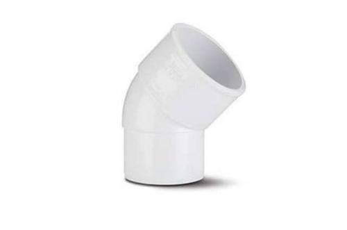Polypipe Spigot Bend 45? 40mm WS49W