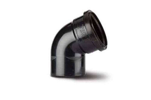 Polypipe Single Socket Bend 4in/110mm. 112?? SB411B
