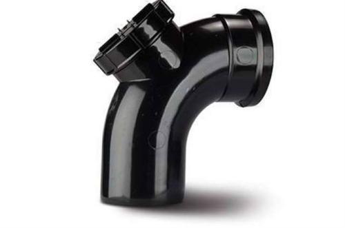 Polypipe Access Bend 4in/110mm. 92??. Single Socket SB413B