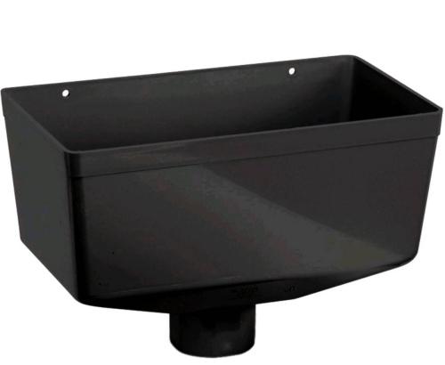 Polypipe 68mm Round Down Pipe Medium Hopper Head RR140B